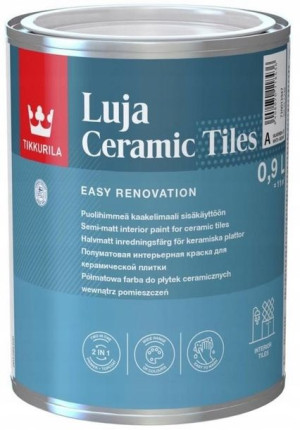 Tikkurila Luja Ceramic Tiles Farba Do Płytek 0.9l