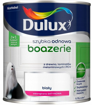 Dulux Szybka Odnowa Boazerie Biała 0.9l