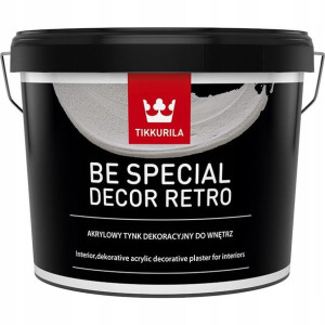 Tikkurila Be Special Decor Retro Tynk Akryl. 14kg