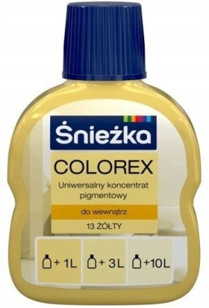 Śnieżka Pigment Colorex Żółty 13 100ml