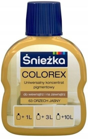 Śnieżka Pigment Colorex Orzech Jasny 63 100ml