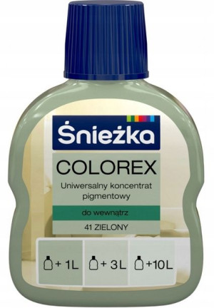 Śnieżka Pigment Colorex Zielony 41 100ml