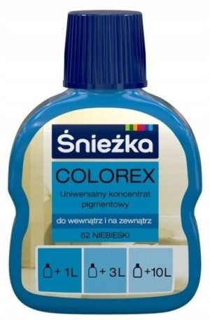 Śnieżka Pigment Colorex Niebieski 52 100ml
