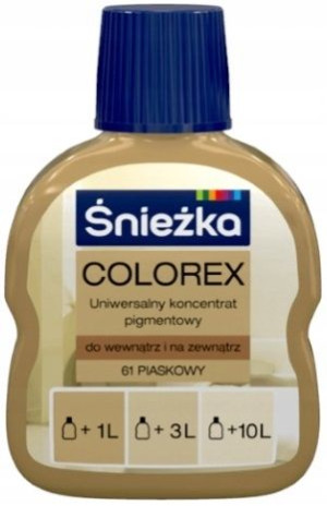 Śnieżka Pigment Colorex Piaskowy 61 100ml