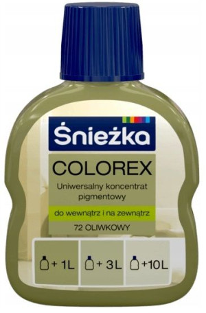 Śnieżka Pigment Colorex Oliwkowy 72 100ml