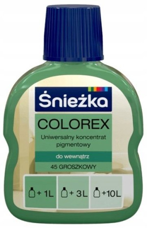 Śnieżka Pigment Colorex Groszkowy 45 100ml