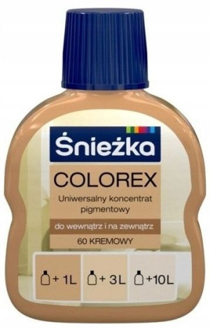 Śnieżka Pigment Colorex Kremowy 60 100ml