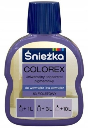 Śnieżka Pigment Colorex Fioletowy 53 100ml