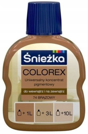 Śnieżka Pigment Colorex Brązowy 74 100ml