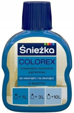 Śnieżka Pigment Colorex Błękitny 51 100ml