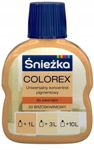 Śnieżka Pigment Colorex Brzoskwiniowy 75 100ml