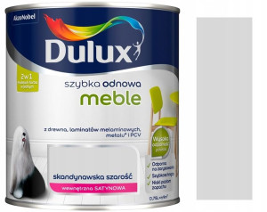Dulux Szybka Odnowa Meble Szarość Skandynaws.0.75l
