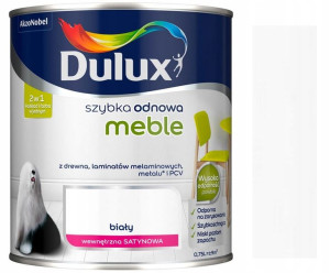 Dulux Szybka Odnowa Meble Biały 0.75l