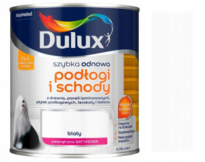 Dulux Szybka Odnowa Podłogi Schody Biały 0.75l