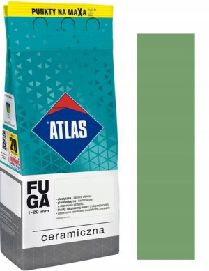 Atlas Fuga Ceramiczna 1-22mm Zielona 027 2kg