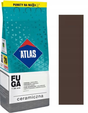 Atlas Fuga Ceramiczna 1-22mm Wenge Ciemny 124 2kg