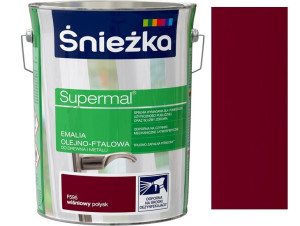 Śniezka Supermal Olejno-ftalowa Wiśniowy F595 5l
