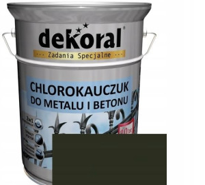 Dekoral Chlorokauczuk Brąz Czekolada Śr. 8017 5l