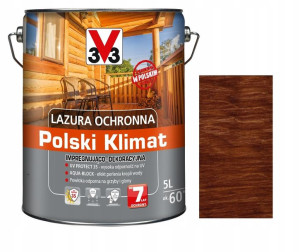 Lazura V33 Polski Klimat 7lat Drzewo Egzotyczne 5l
