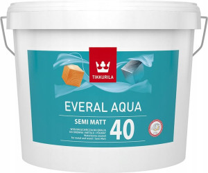 Tikkurila Farba Everal Aqua Semi Matt 40 Baza A 9l