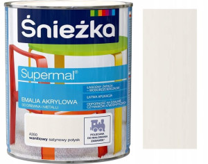 Śnieżka Emalia Akrylowa Waniliowa A350 0.8l