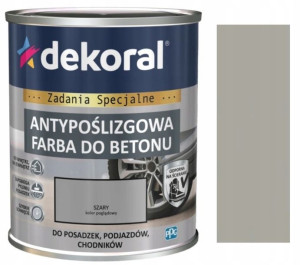 Dekoral Akrylit - B Farba Do Betonu Szary 0.75l