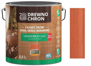 Drewnochron Lakierobejca 2w1 Mahoń 2.5l
