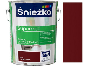 Śniezka Supermal Emalia Olejno-ftal. Mahoń F545 5l
