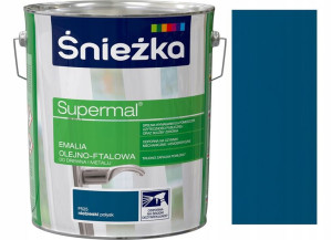 Śniezka Supermal Olejno-ftalowa Niebieski F525 10l