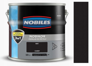 Nobiles Nobikor Antykorozyjny Czarny Mat 10l