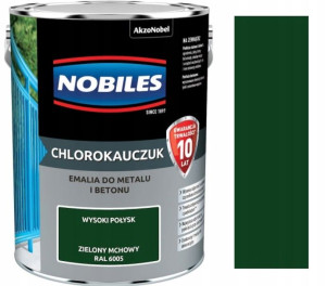 Nobiles Chlorokauczuk Zielony Mchowy 6005 5l