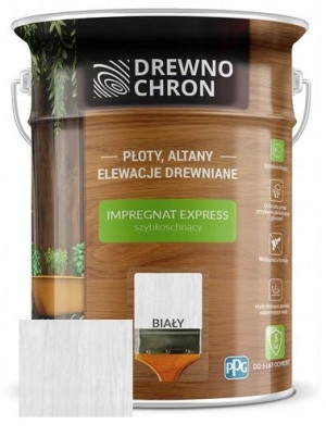Drewnochron Impregnat Express Biały 2,5l