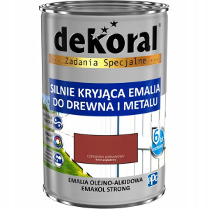 Emakol Strong Drewna Metalu Czerwony Karminowy 5l