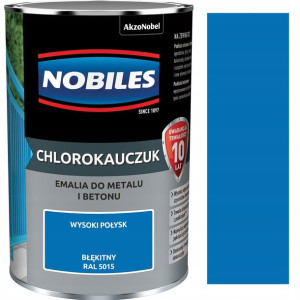 Nobiles Emalia Chlorokauczuk Błękitny 5015 0.9l