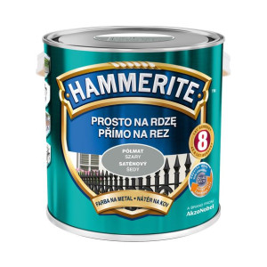 Hammerite Farba Na Rdzę Szary Półmat 2.5l