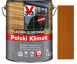Lazura V33 Polski Klimat 10lat Sosna Skandynaw. 5l