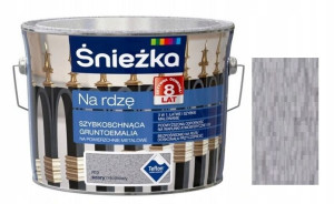 Śnieżka Emalia Na Rdzę Szary Młotkowy R10 2.5l