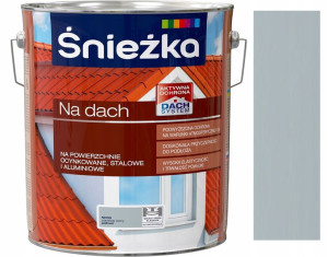 Śnieżka Emalia Na Dach Popielaty Jasny Nd06 10l