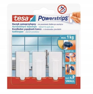 Tesa Haczyk Klasyczny Prostokątny Mały 3 Szt 1kg