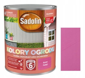 Sadolin Kolory Ogrodu Kwiat Fuksji 0.7l