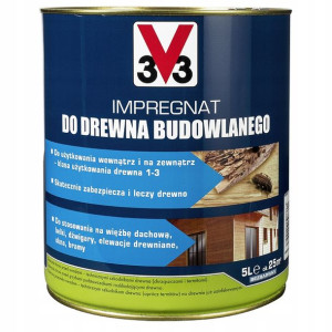V33 Impregnat Do Drewna Budowlanego 5l