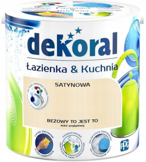 Dekoral Łazienka I Kuchnia Beżowy To Jest To 2.5l
