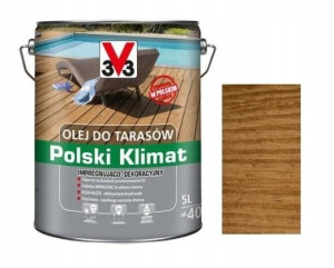 V33 Olej Do Tarasów Polski Klimat Dąb 3v3 5l