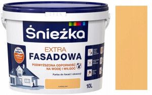 Śnieżka Extra Fasadowa Farba Karmelowy 10l