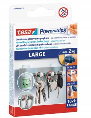 Tesa Plastry Samoprzylepne Duże 10 Szt