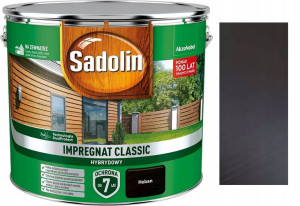 Sadolin Impregnat Classic Hybrydowy Heban 9l