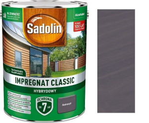 Sadolin Classic Impregnat Do Drewna Antracyt 0.75l