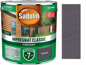 Sadolin Classic Impregnat Do Drewna Antracyt 2.5l