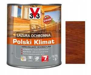 Lazura V33 Polski Klimat 7lat Mahoń 0.75l