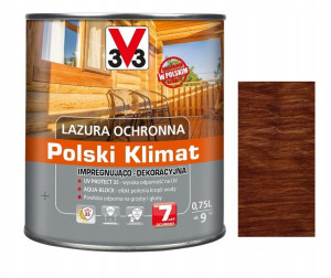 Lazura V33 Polski Klimat 7lat Drzewo Egzot. 0.75l